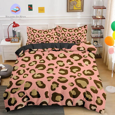 Housse de Couette Jungle Rose